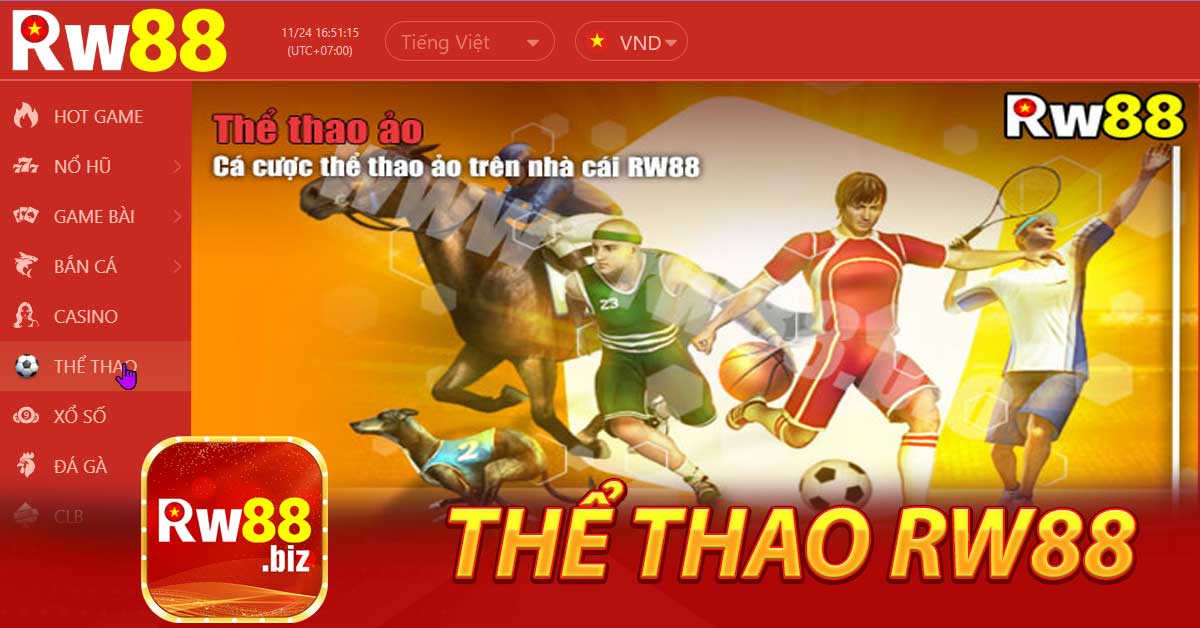 Cách tham gia cá độ thể thao Rw88