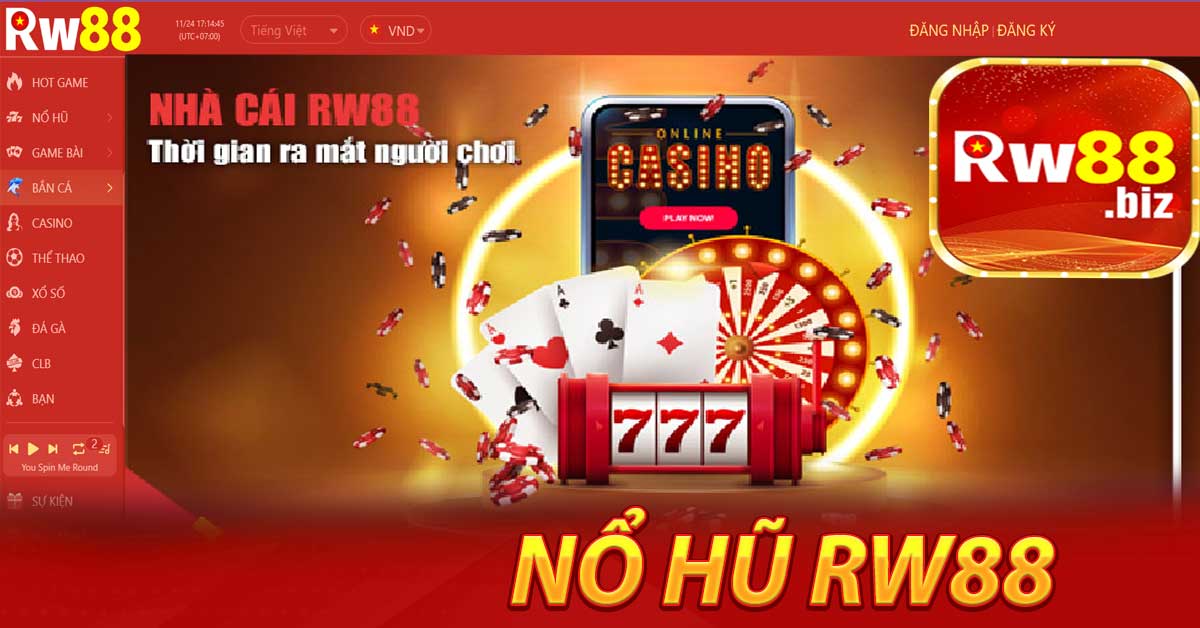 Hướng dẫn các bước đặt cược game nổ hũ Rw88 chi tiết từ A-Z