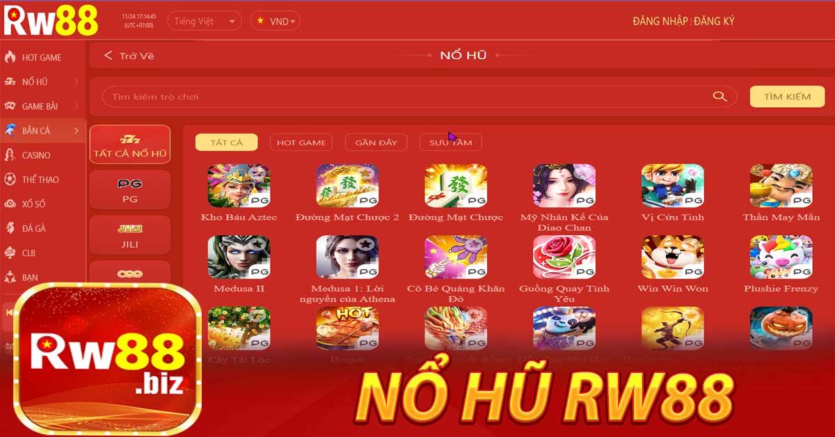 Thế giới game nổ hũ Rw88 có gì cuốn hút?
